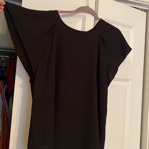 Black business casual top